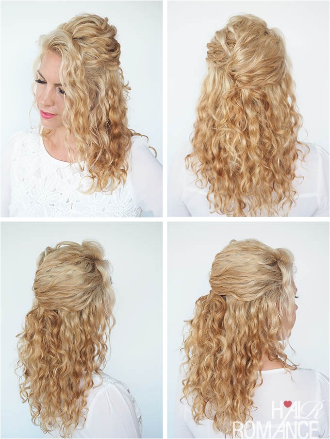 30 curly hairstyles 30 days day 6