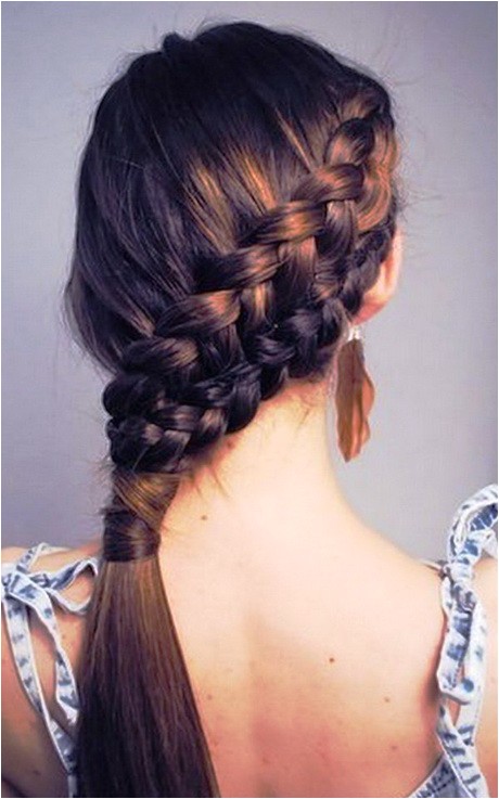 cute hairstyles for long hair for school