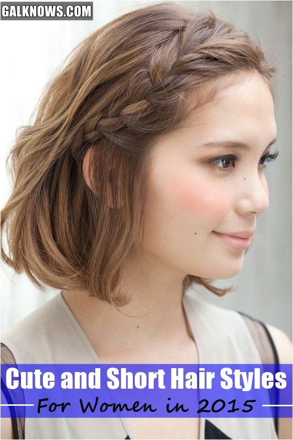 cute and short hair styles for women