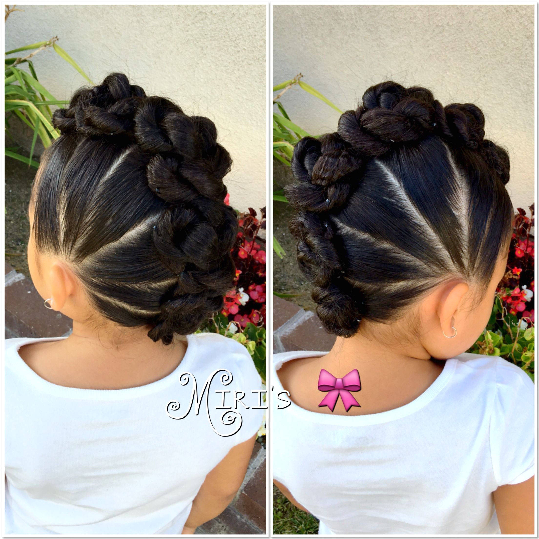 Hair Style for Girls Kids Best Mohawk with Twists Hair Style for Little Girls Hair