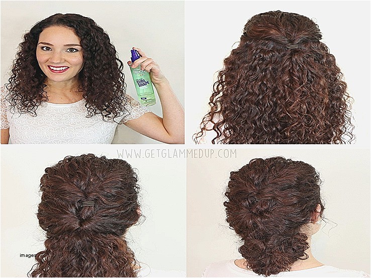 easy to make hairstyles for curly hair