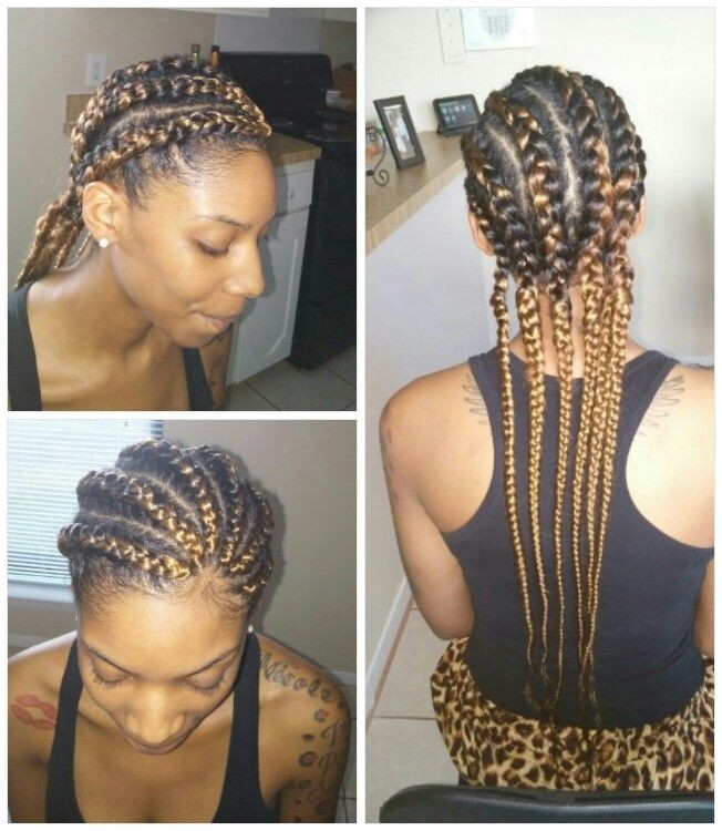 creative box braids and senegalese twist styles