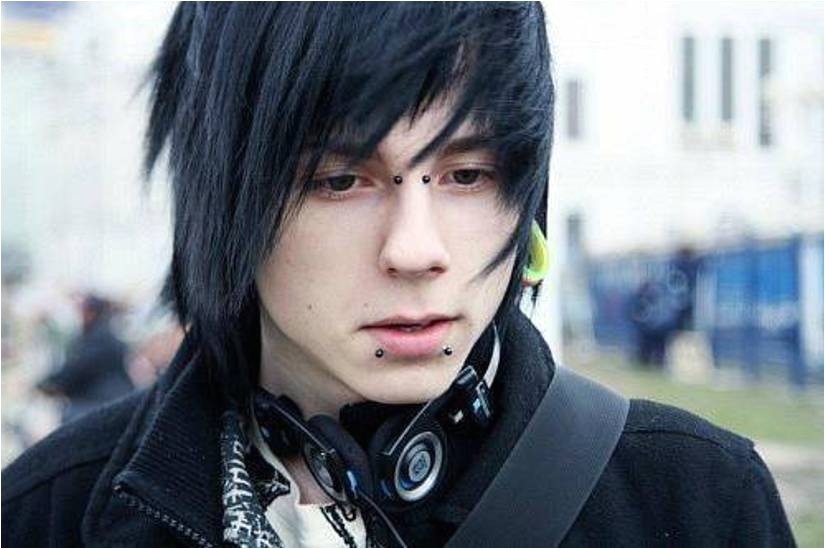 emo hairstyles for guys