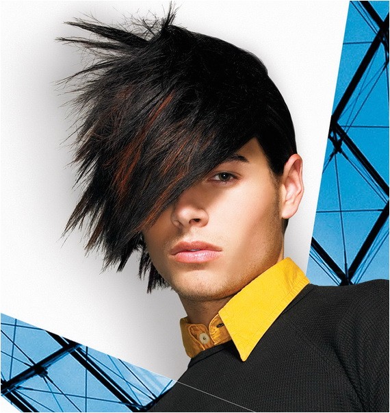 emo hairstyles for men