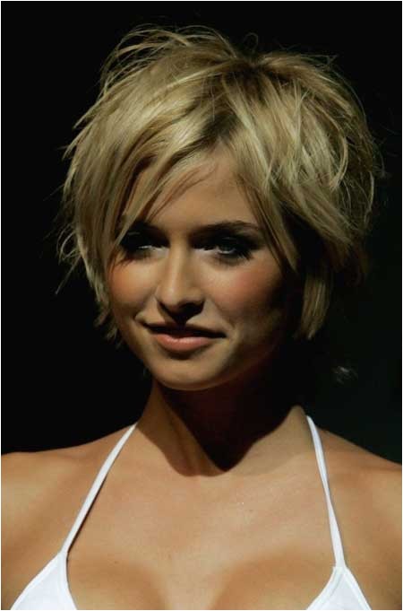 messy short hairstyles for women