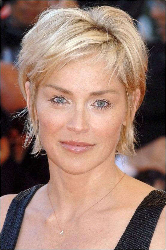 sharon stone hairstyles