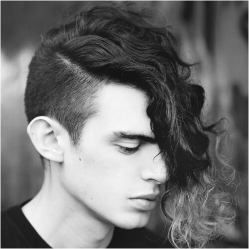 emo hairstyles for guys with curly hair