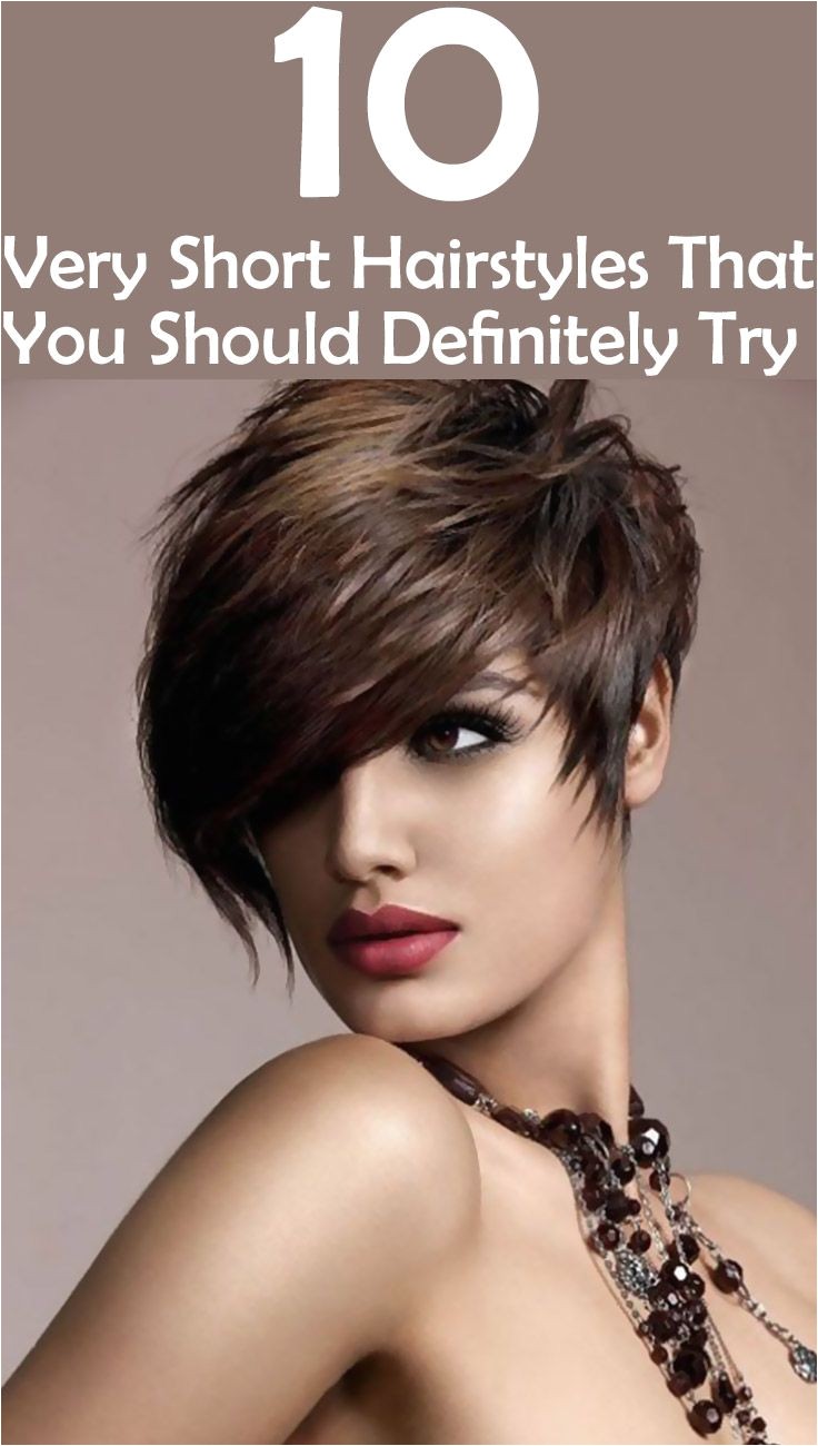 10 Very Short Hairstyles That You Should Definitely Try
