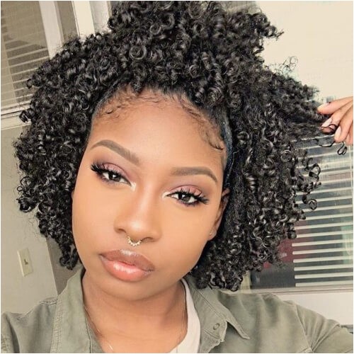 short jerry curl hairstyles