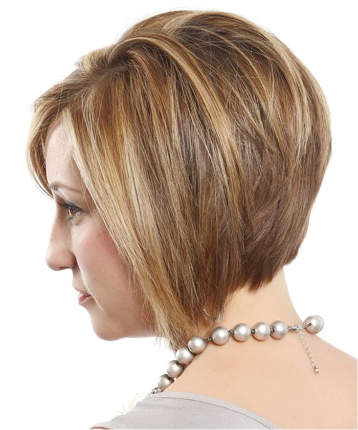 short layered bob hairstyles front and back view