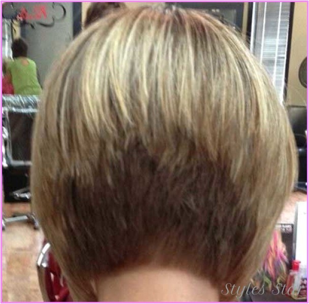 short layered stacked bob haircut pictures