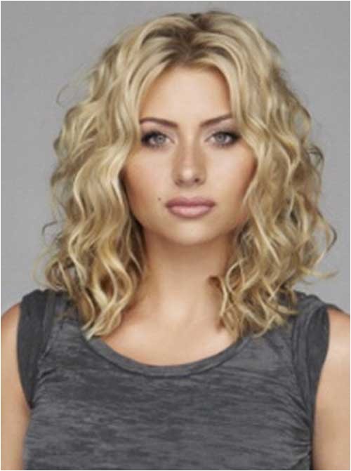 35 medium length curly hair styles