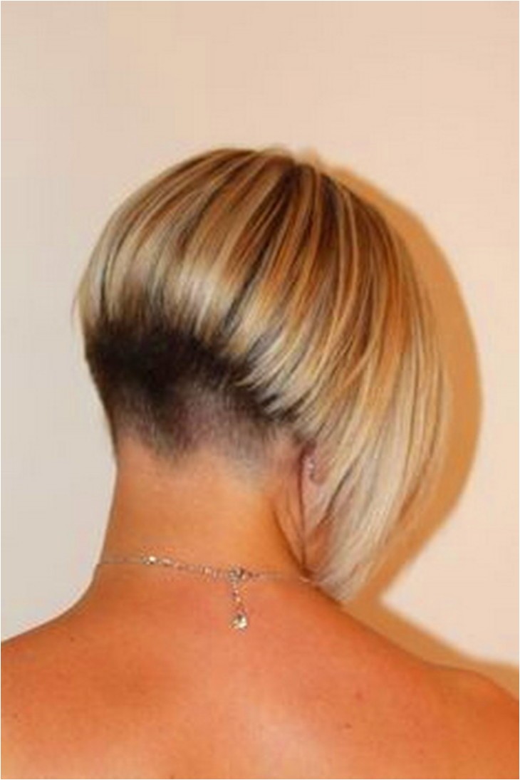 wedge hairstyles pictures back view