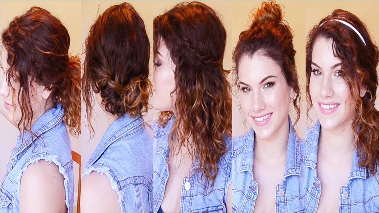 for school quick easy hairstyles wavy hair image