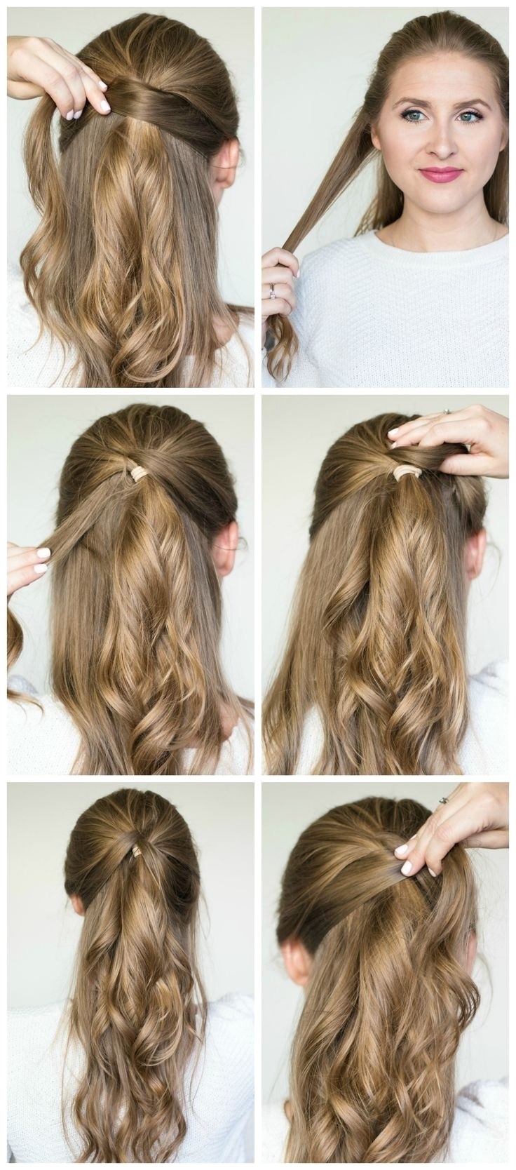 step by step cute hairstyles