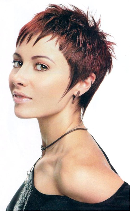 30 funky short spiky hairstyles for women