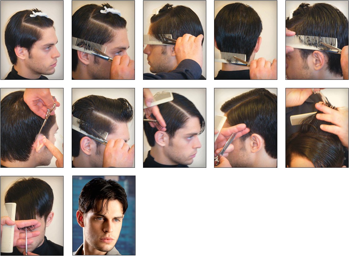 mens hairstyle step by step b