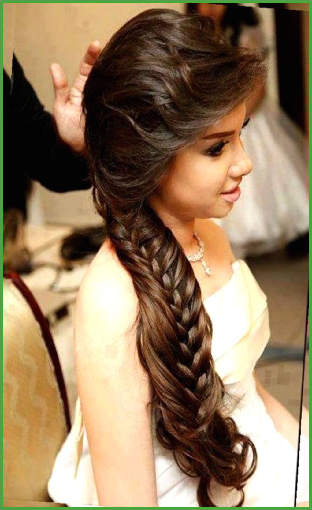 Fresh Simple Indian Hairstyles For Round Face Bizdrsolution Against fortable Hair Braids