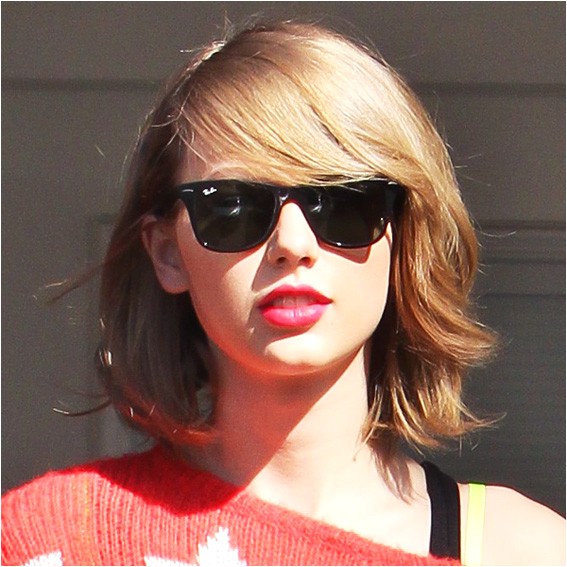 taylor swift lob haircut