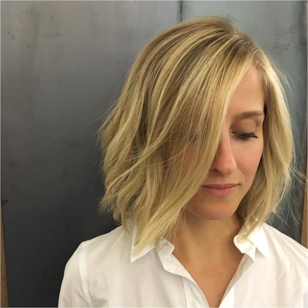 long wavy bob hairstyles