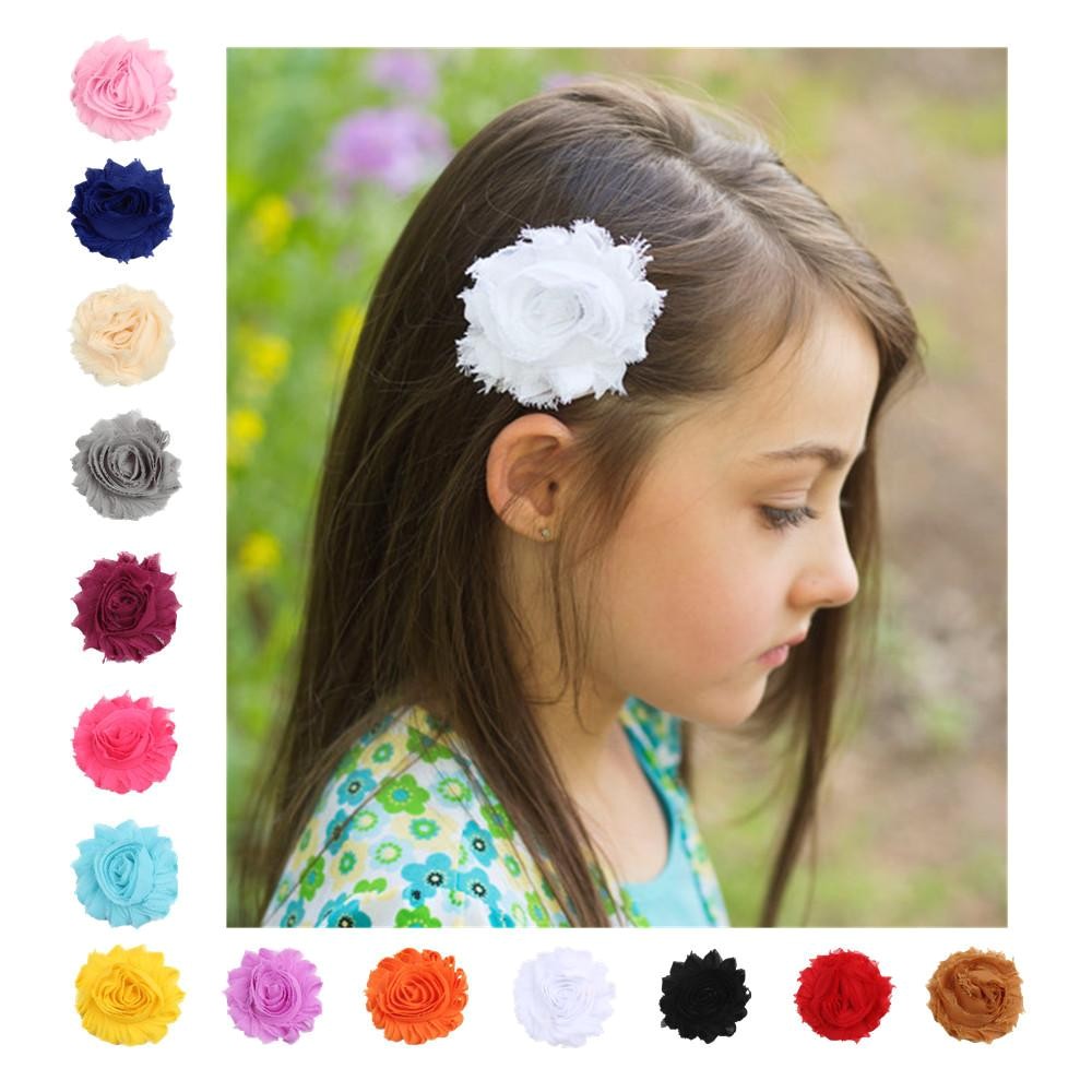 2017 New Pattern Eaby Dilapidated FLOWER Hairpin Flash FLOWER Baby Headwear European Children Flower Baby Hair Accessories Baby Headbands Bows Girls Hair