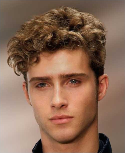 mens short hairstyles for curly hair