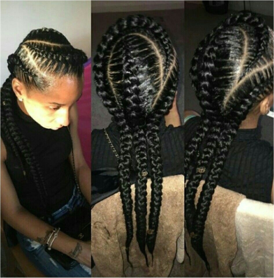 3 feed in cornrows I like