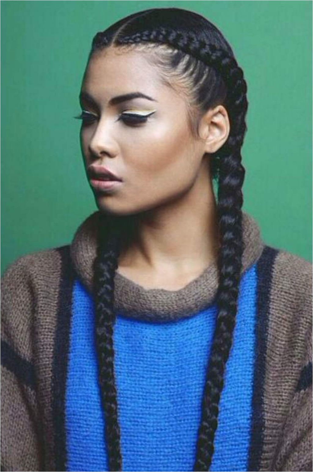 Two Braids with Weave Hairstyles Fresh ¢ËÅ¡ 24 Wonderful Black Hair French Braid Hairstyles Stunning Two