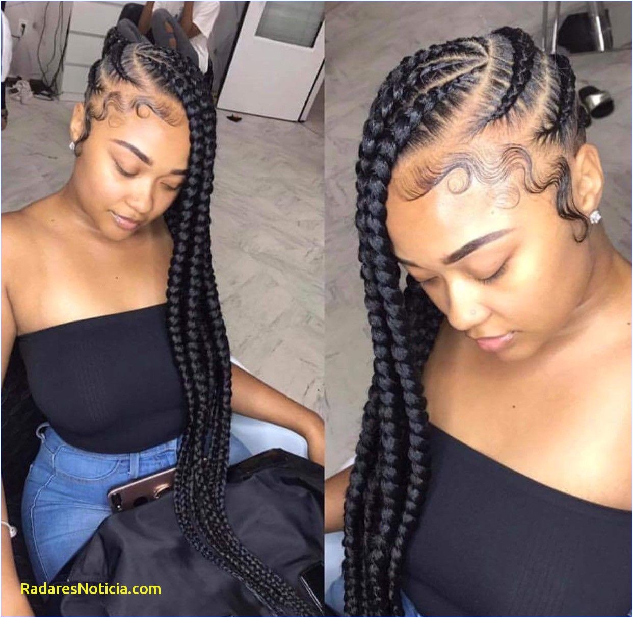 Two Braids with Weave Hairstyles Lovely Two Braids Hairstyles 2018 Fresh Black Braid Hairstyles 2018 –