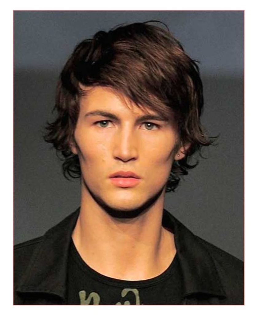 medium to long hairstyles for men along with hair style for mid length hair