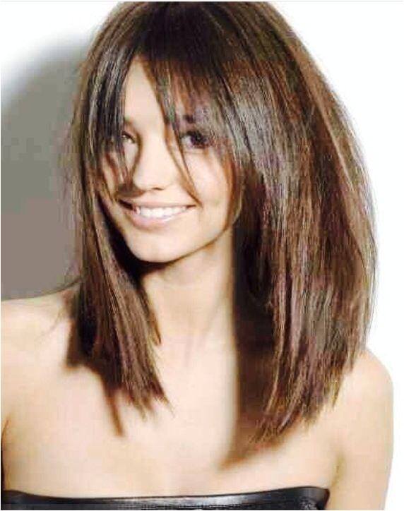 layered long bob haircut