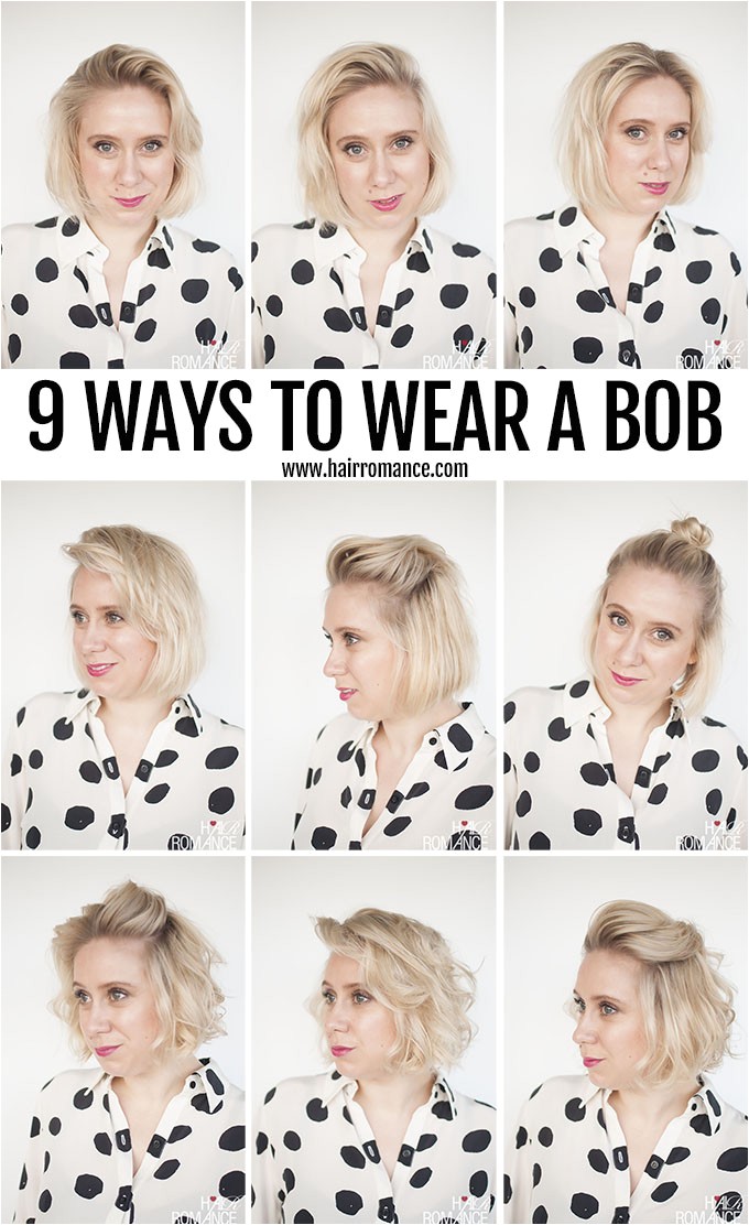 9 ways to wear a bob