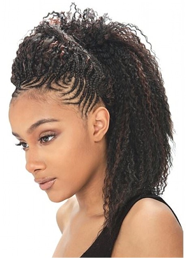 black braid hairstyle