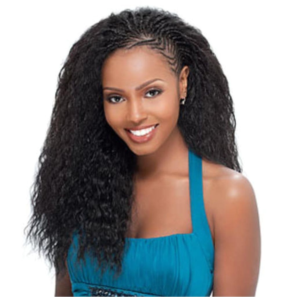 cute weave braided hairstyles