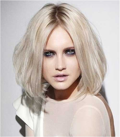 white blonde bob hairstyles