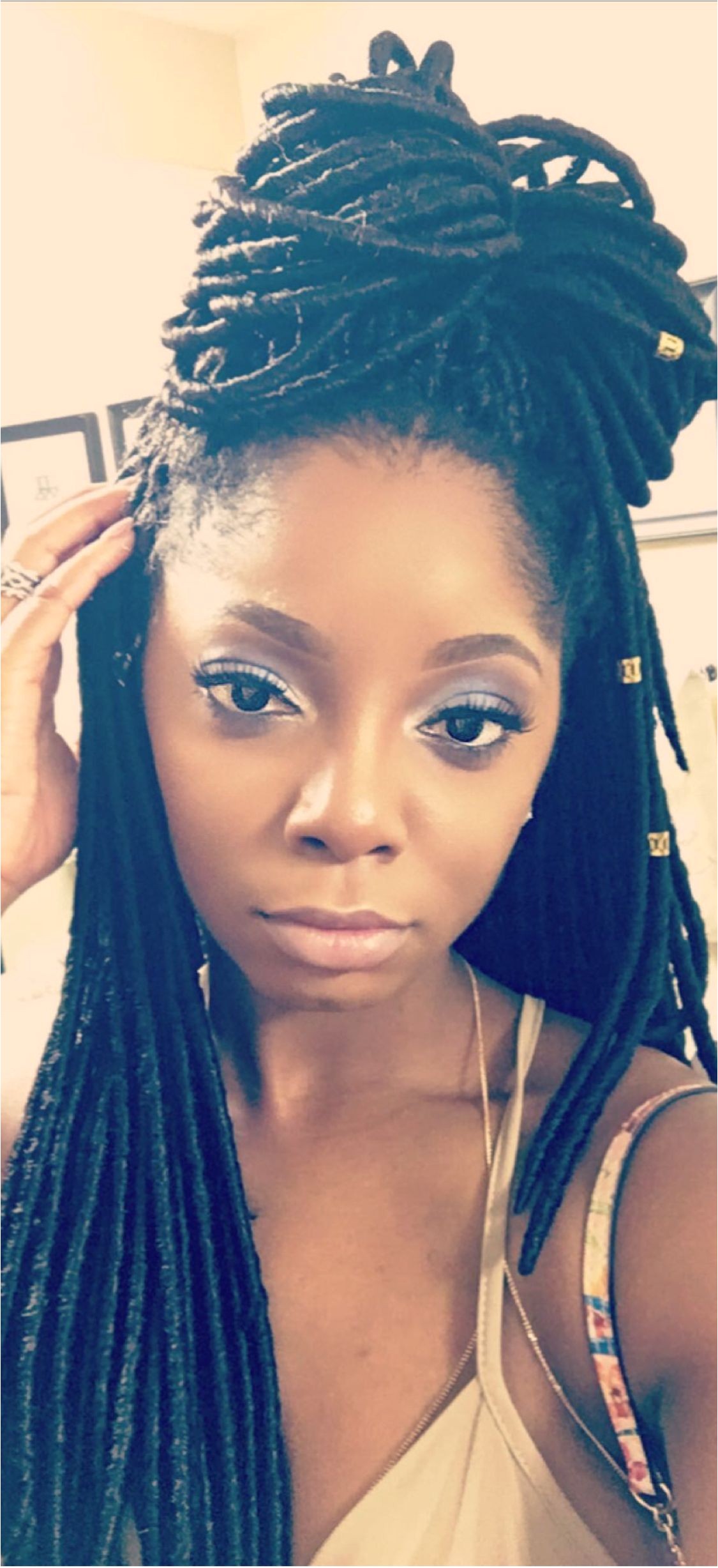 Faux Locs Hairstyles Image Best Goddess Locs Hairstyle Faux Locs Hairstyles Faux Locs Crochet Hair