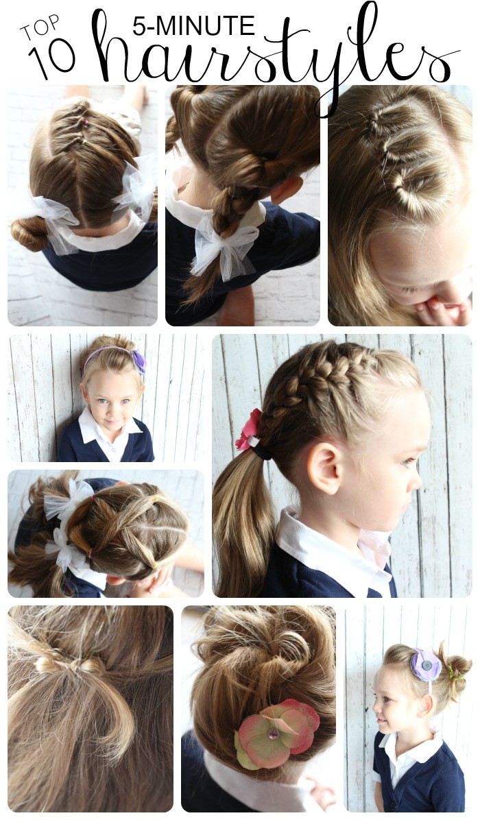 easy hairstyles for little girls