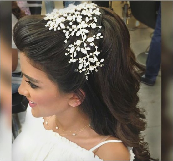 most popular hairstyle among arab brides 2016