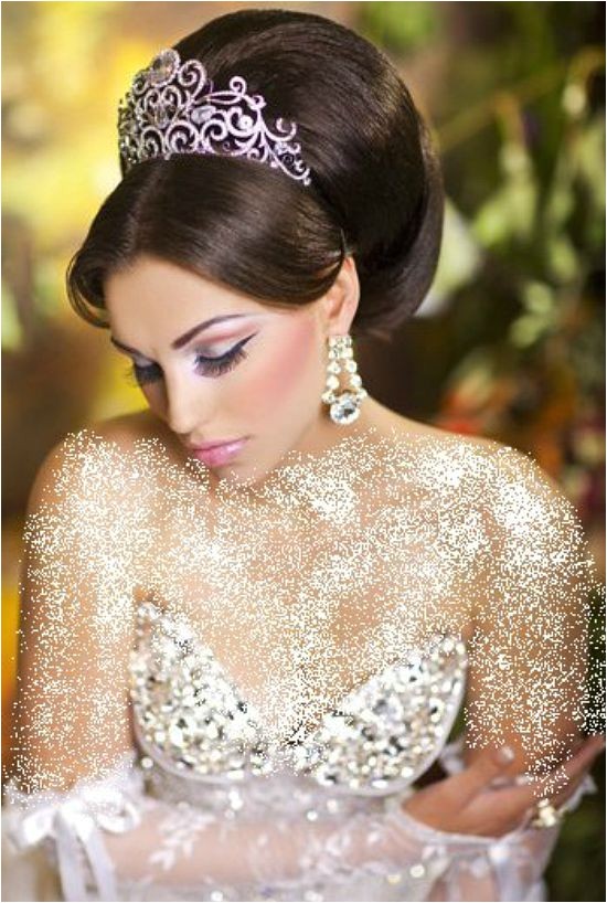 stunning arabic bridal hairstyles