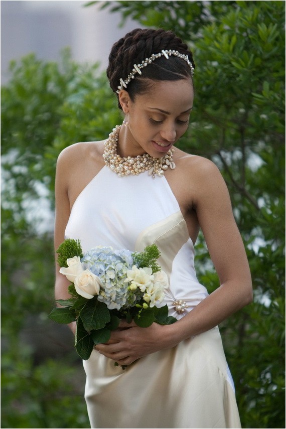 glamorous wedding hairstyles for black women