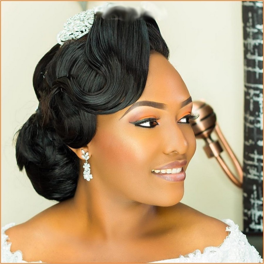 new wedding hairstyles black women 2018