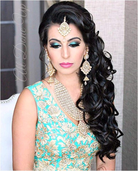 indian wedding bridal hairstyle