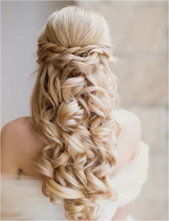 18 perfect curly wedding hairstyles
