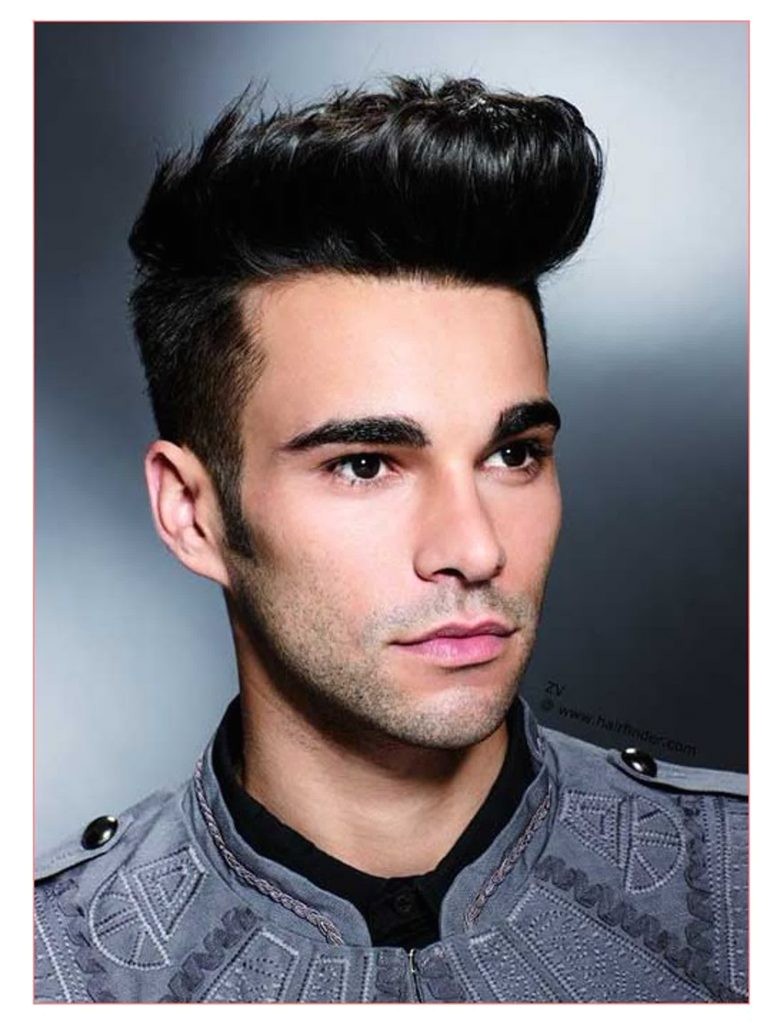 good hairstyles for guys with round faces