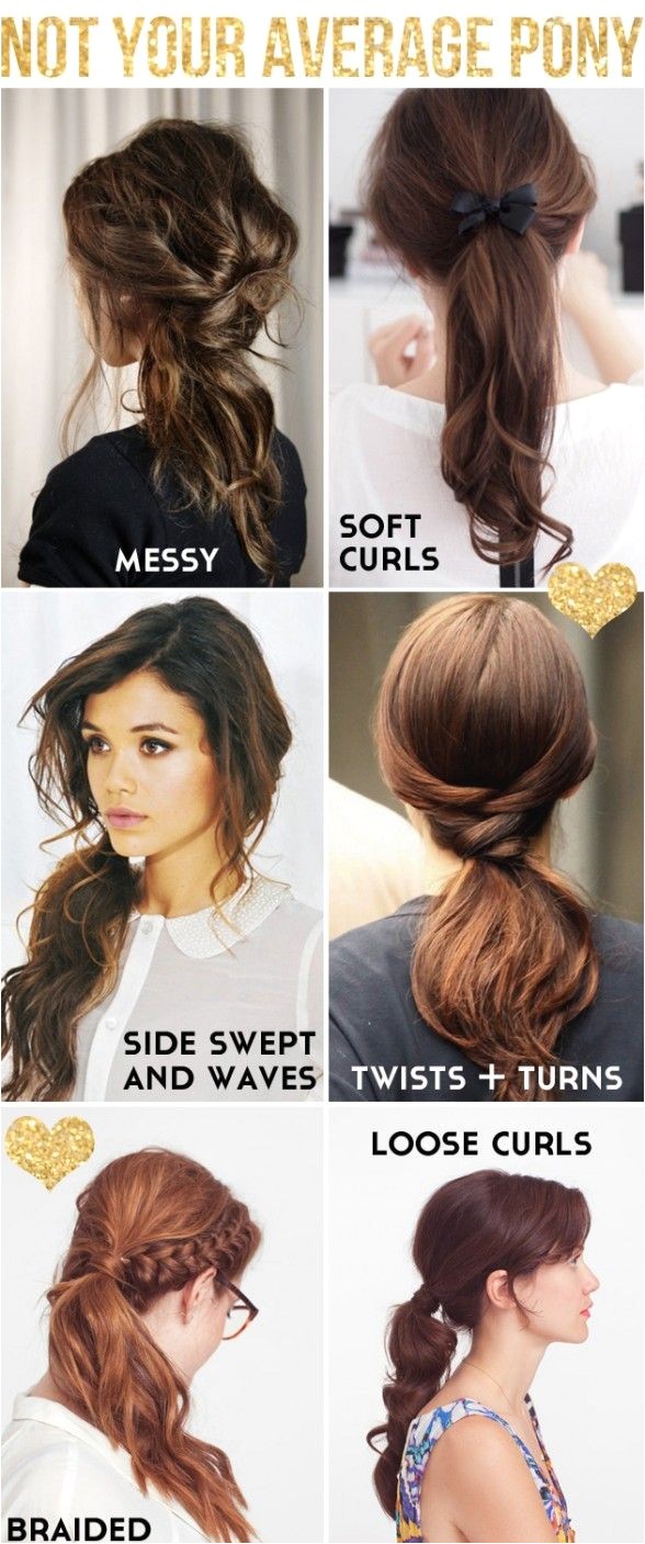 59 easy ponytail hairstyles for school ideas