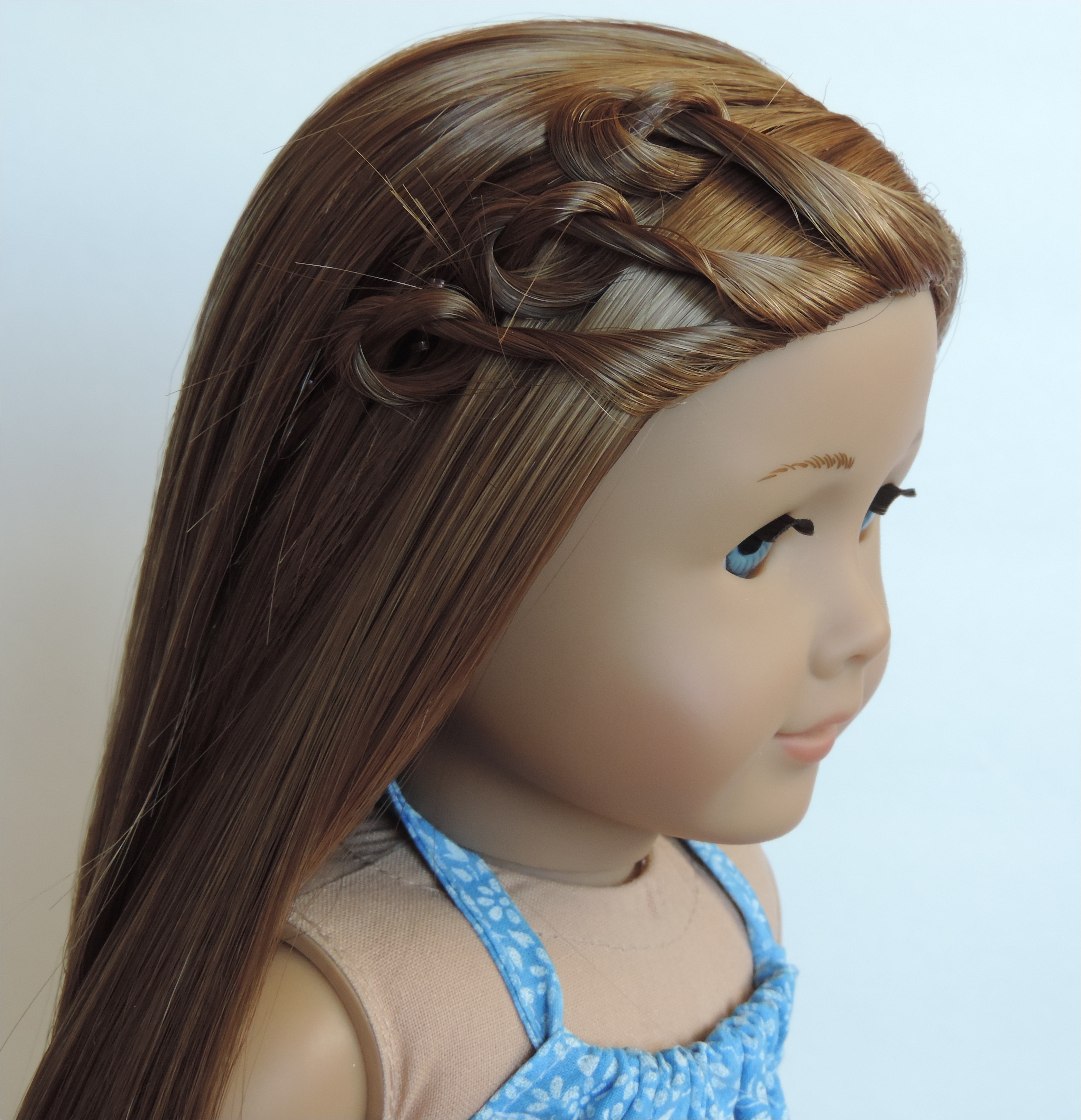 how to make cute hairstyles for american girl dolls
