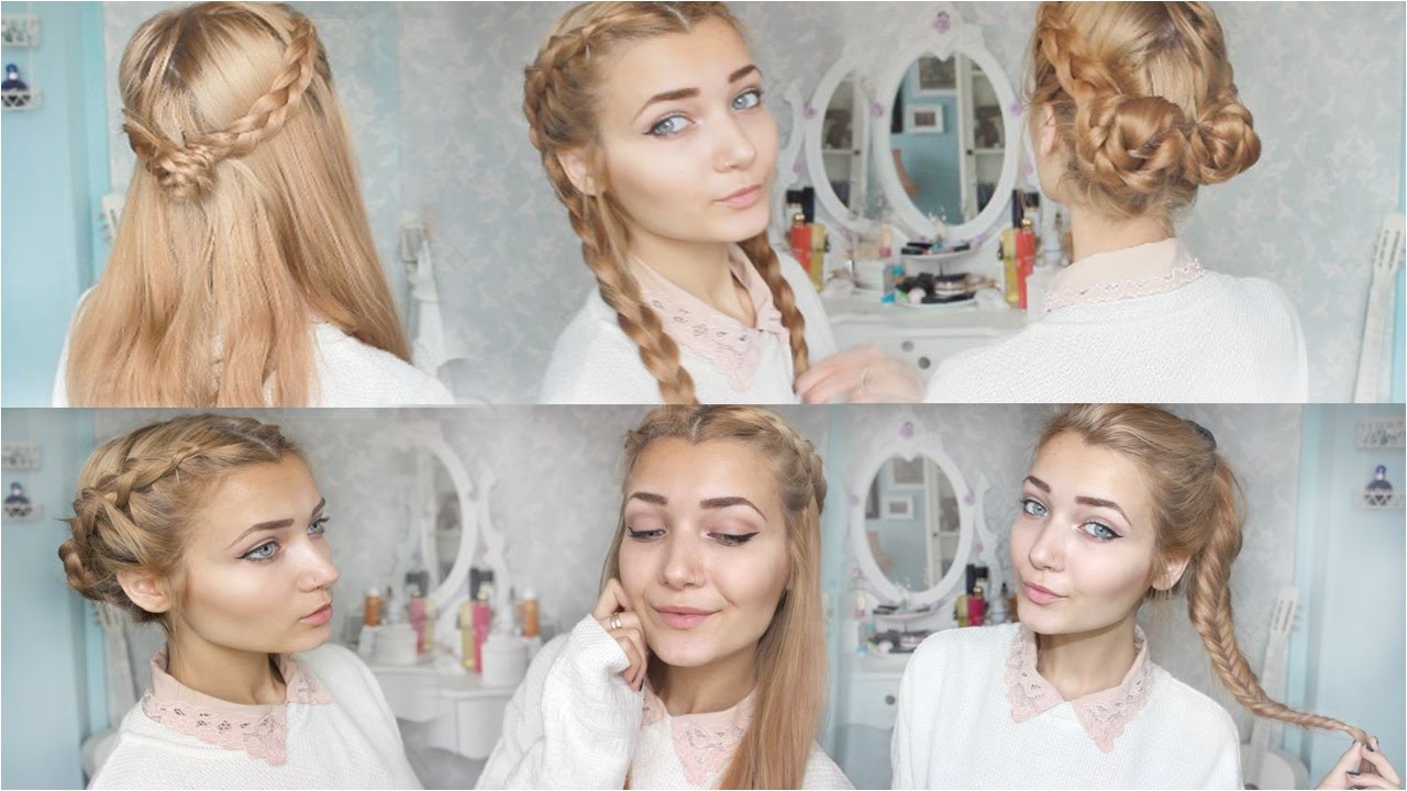 14 cute and easy hairstyles for back to school