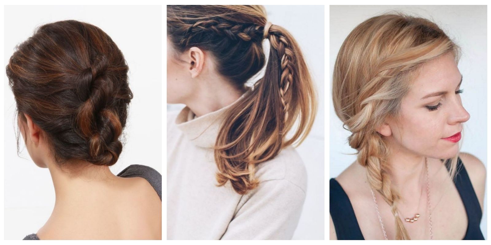 different easy hairstyles