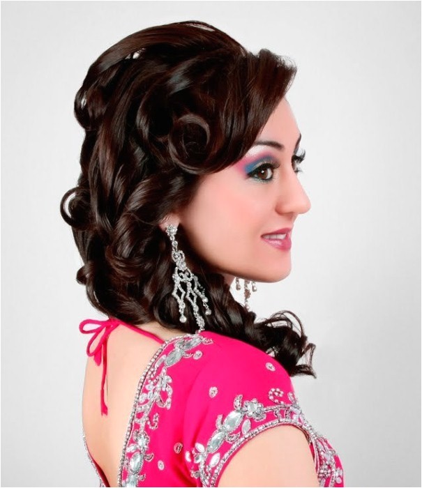 indian wedding hairstyle video