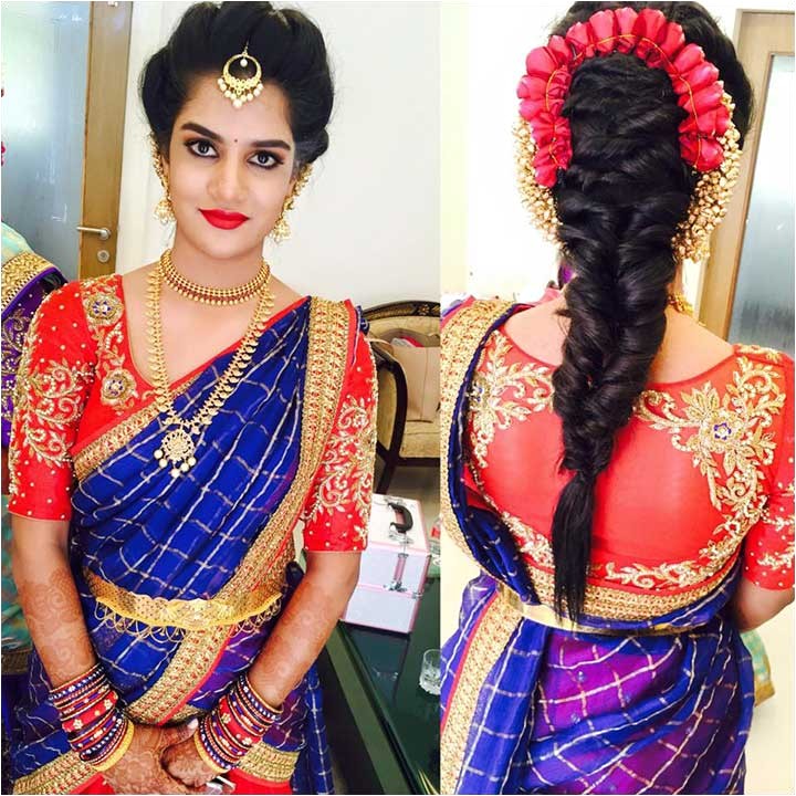 perfect hairstyles for a south indian wedding reception